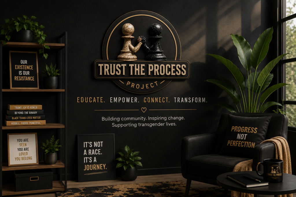 Trust The Process Project community space in Dallas